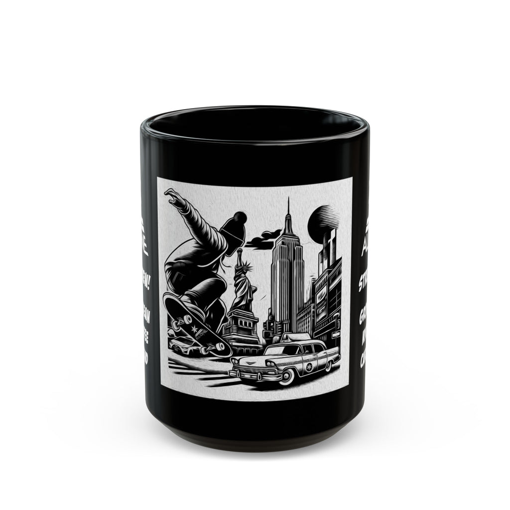 Street Brew Black Mug