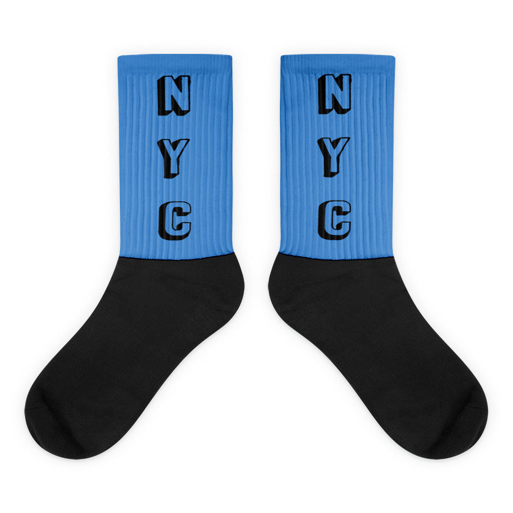 NYC Blue Socks
