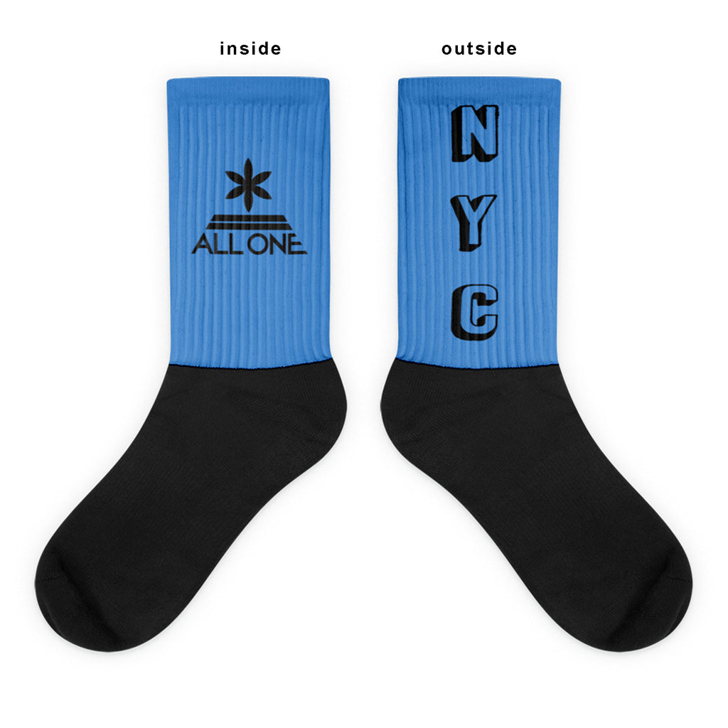 NYC Blue Socks