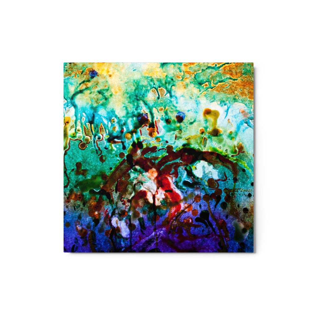 UNDERWORLD, 12" x 12" Aluminum Print (#4 - Nu Transparent Series)
